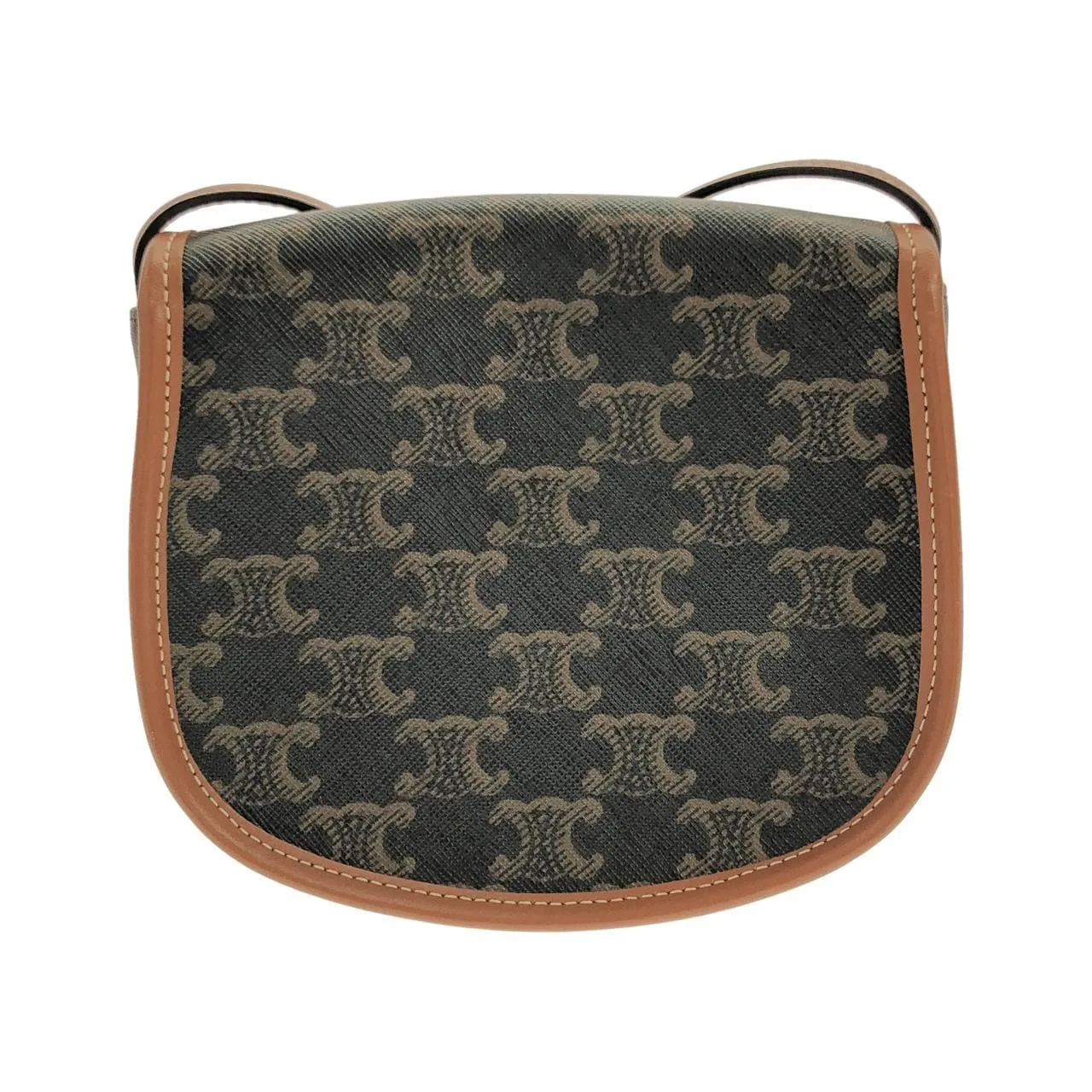 CELINE 196702BZJ Shoulder Canvas 黑色 帆布 中古品A - 縮圖 2