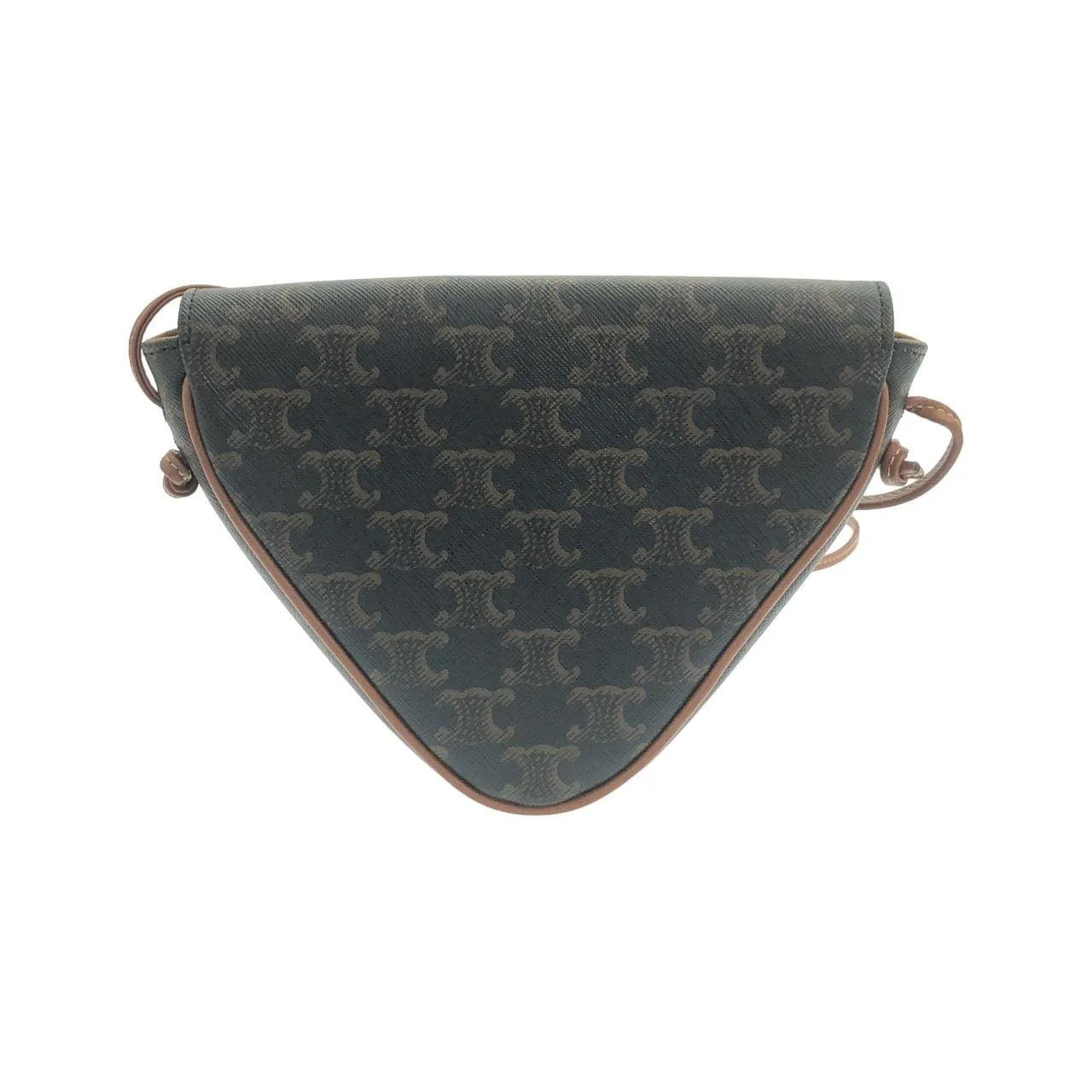 CELINE 195902BZK Shoulder Canvas 黑色 帆布 中古品B - 縮圖 2