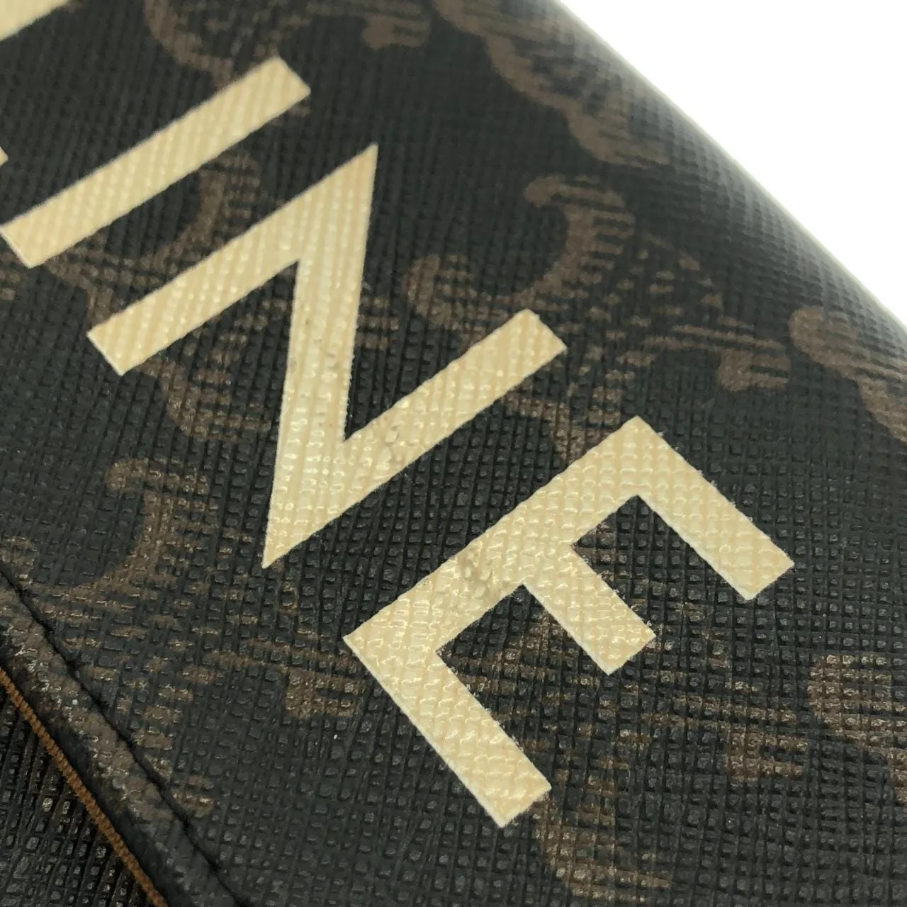 CELINE 195902BZK Shoulder Canvas 黑色 帆布 中古品B - 縮圖 4