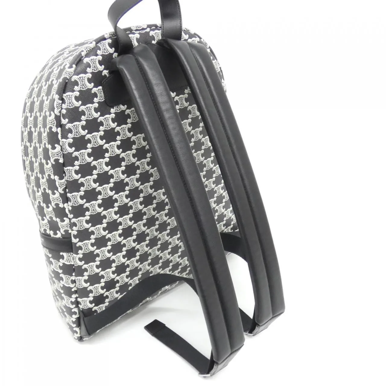 CELINE Triomphe 188382FSZ Backpack Canvas Black Canvas Rank A - Thumbnail 5