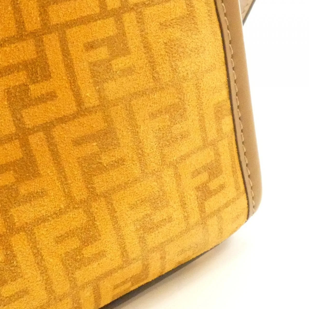 FENDI Sunshine Shopper 8BS051 AFIS Handbag Leather Black Leather Rank A - Thumbnail 5