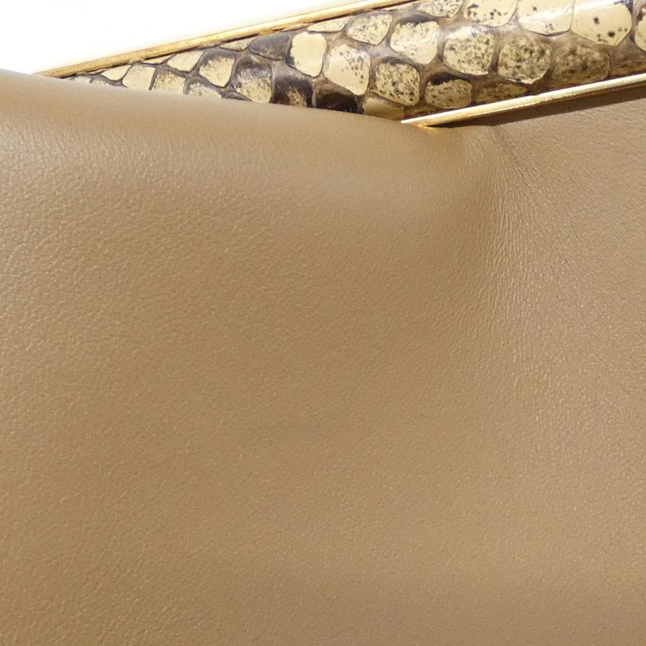 FENDI Fendi First 8BP129 AGWR Bag Python Black Python - Thumbnail 5