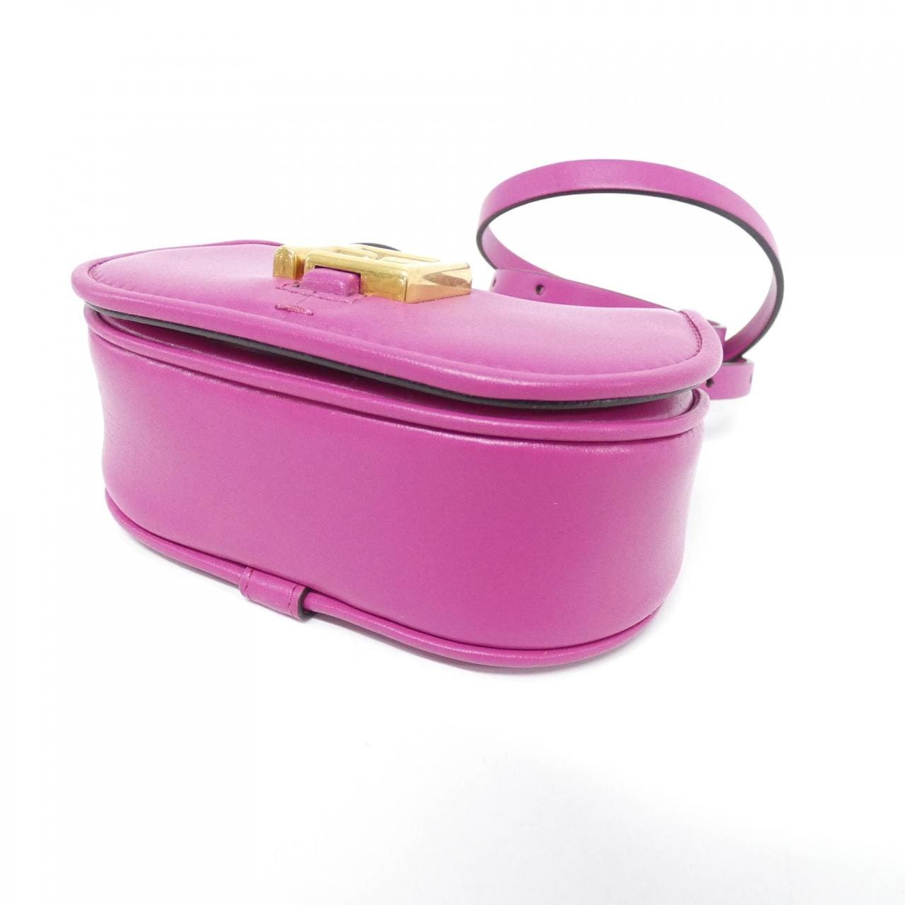 FENDI 7AS219 AQ0L Shoulder Bag Leather Pink Leather - Thumbnail 3