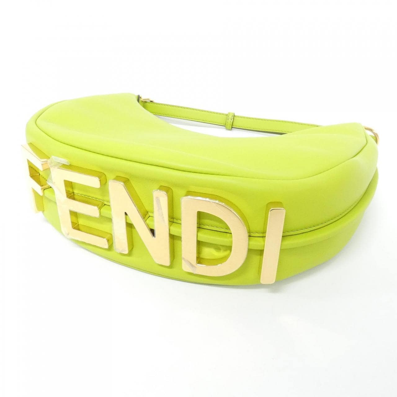 FENDI Baguette 8BR798 A5DY Shoulder Bag 黑色 中古品A - 縮圖 2