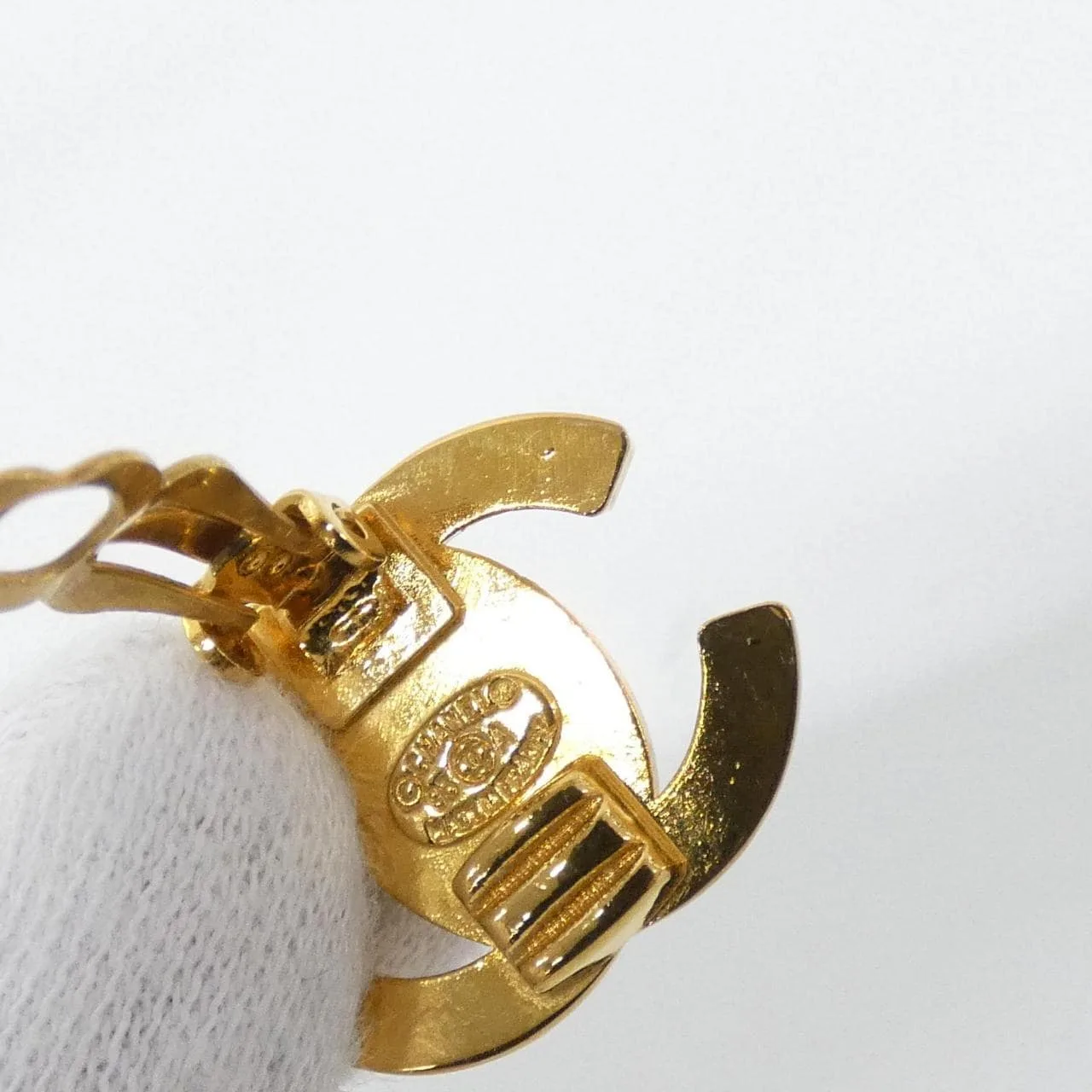 CHANEL 05804 Accessories 金色 中古品A - 縮圖 4