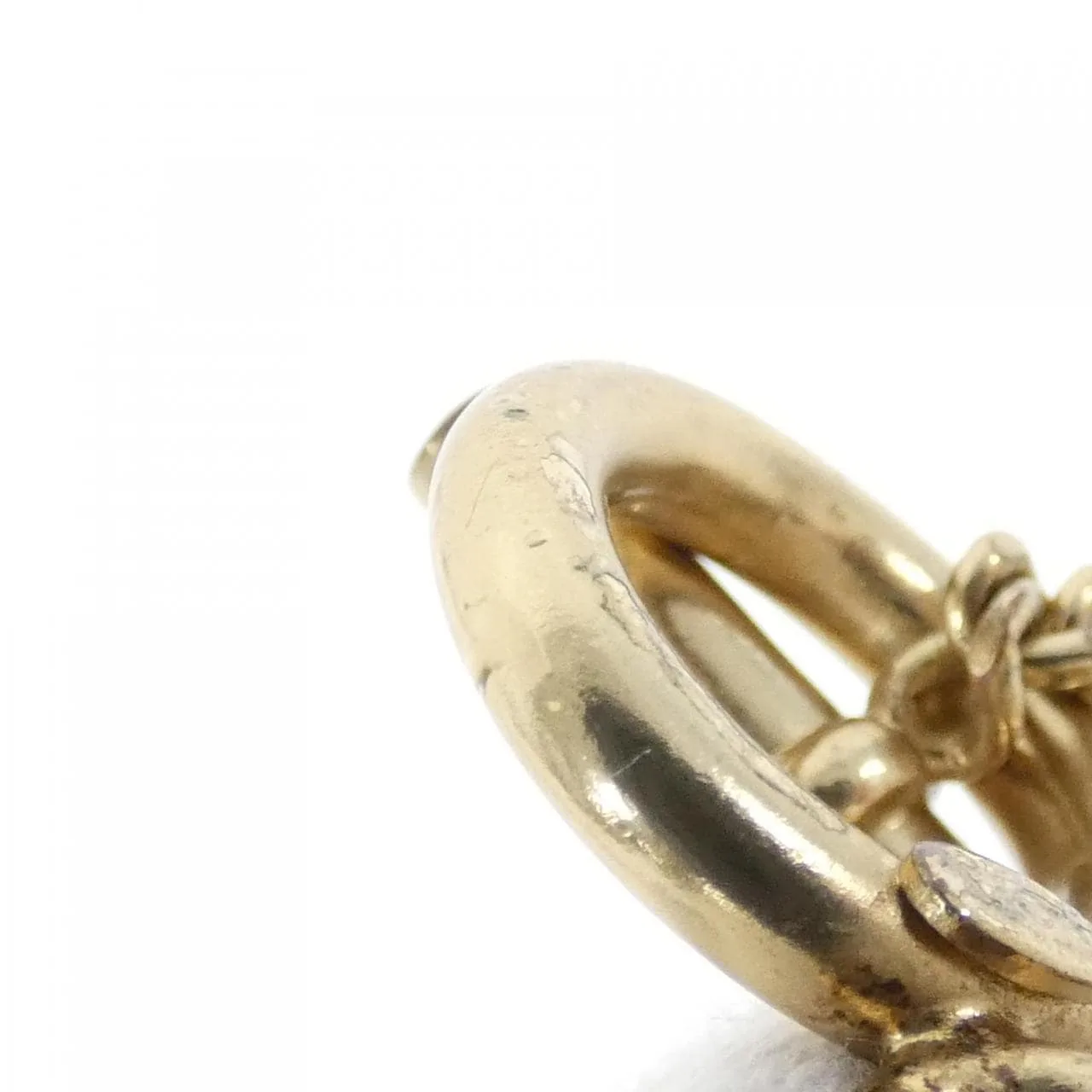 CHANEL Accessories Satin 紫色 緞面 中古品A - 縮圖 5