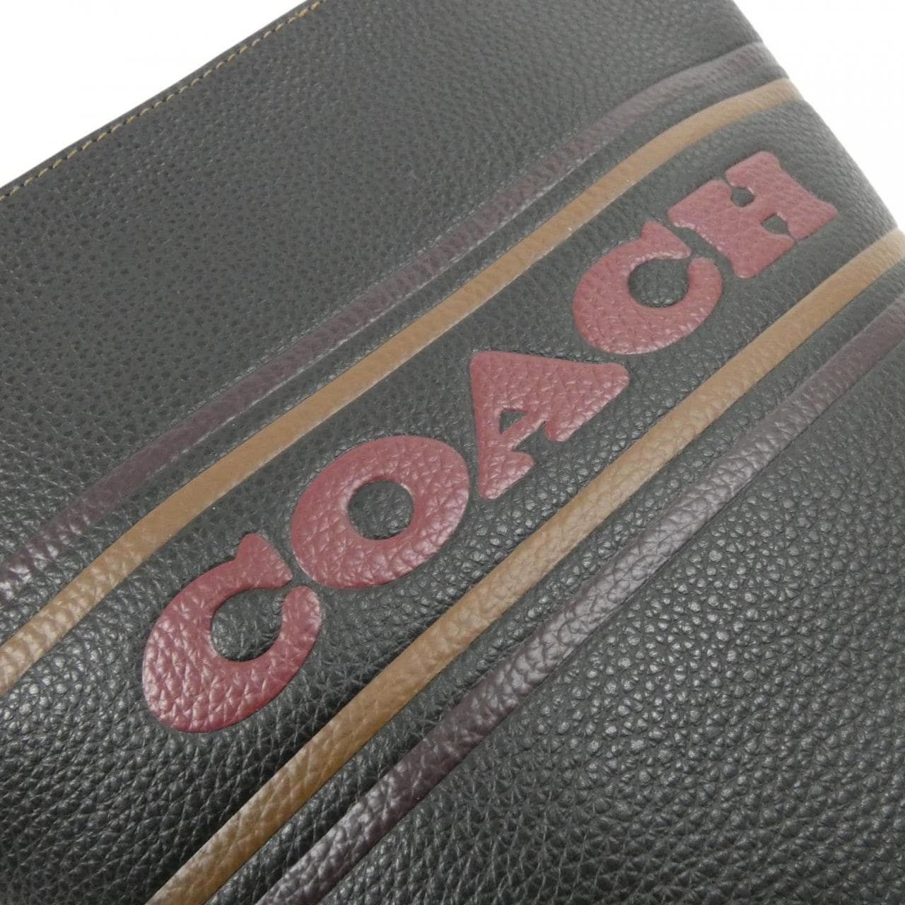 COACH CH248 Shoulder Bag Leather Black Leather New - Thumbnail 4