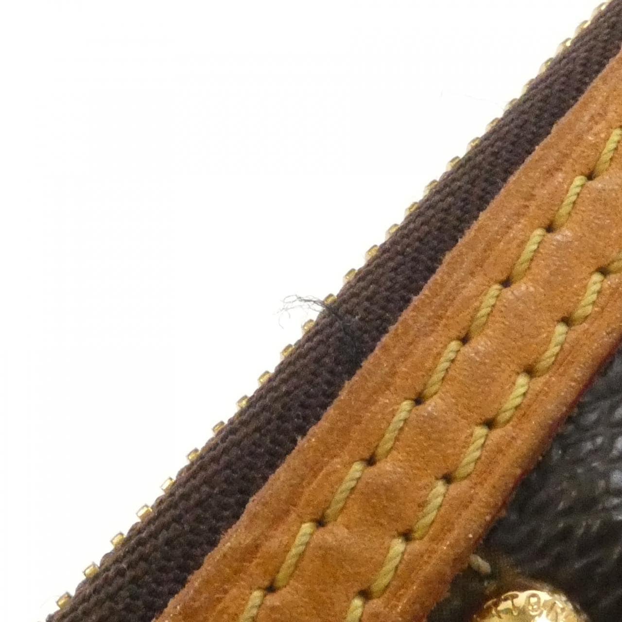 LOUIS VUITTON Pochette M40141 Pochette Monogram 黑色 Monogram 中古品B - 縮圖 5