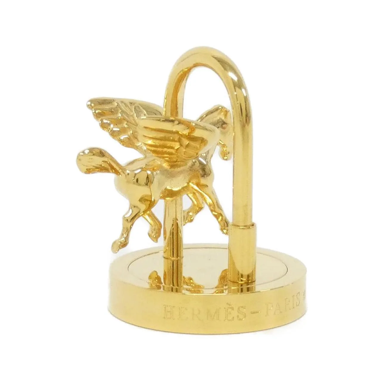 HERMES 071717F Key Case Gold Rank A - Thumbnail 3