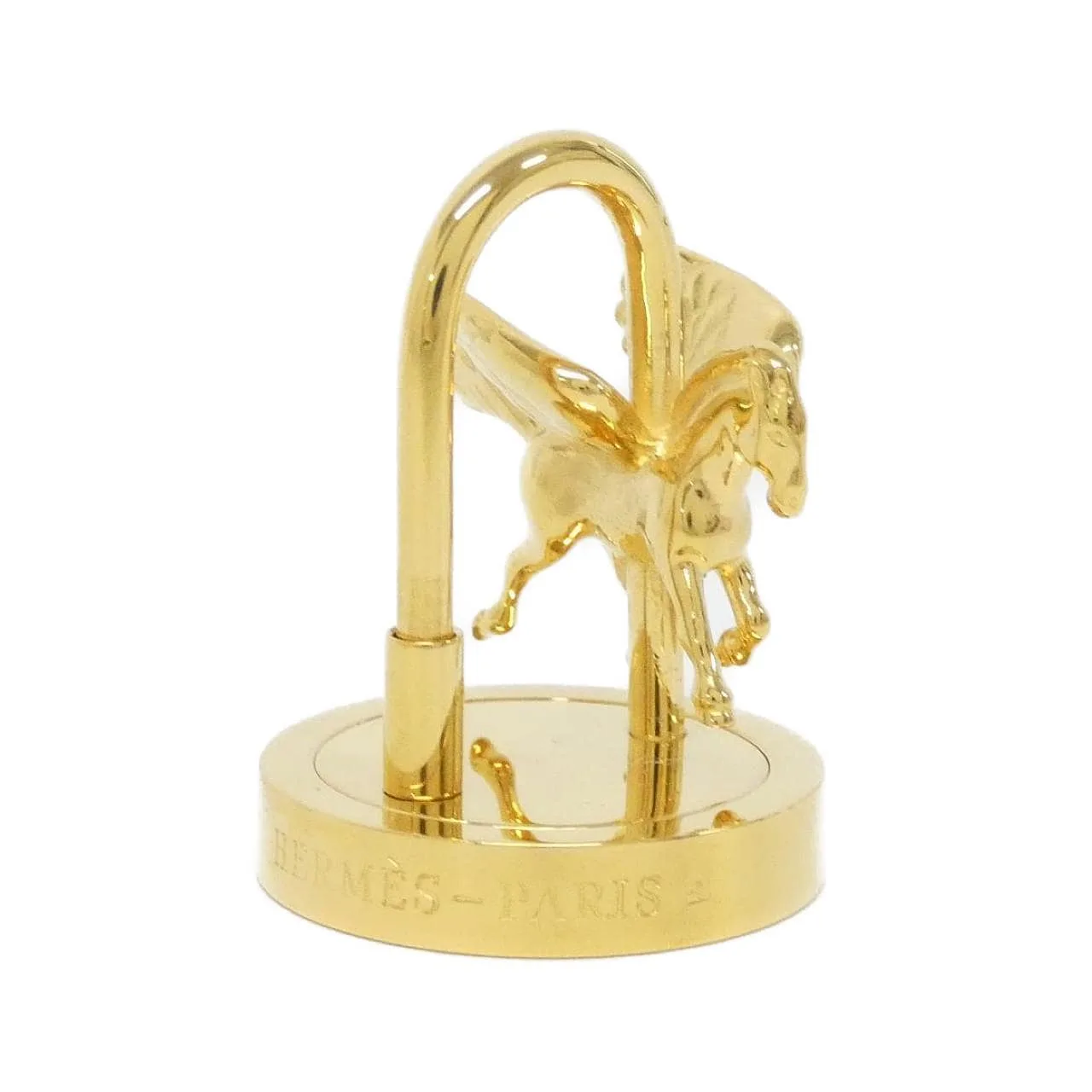 HERMES 071717F Key Case Gold Rank A - Thumbnail 4