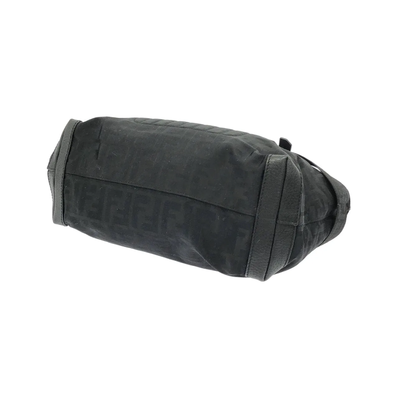 FENDI Sunshine Shopper 8BH143 RG5 Handbag Nylon Black Nylon Rank A - Thumbnail 2