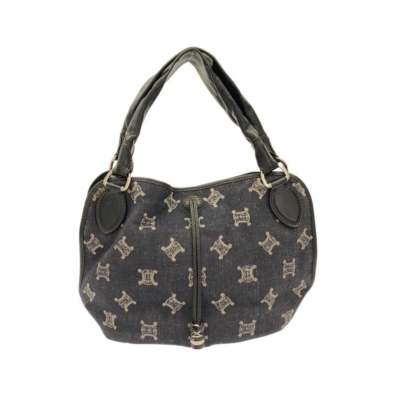 CELINE Shoulder Denim Black