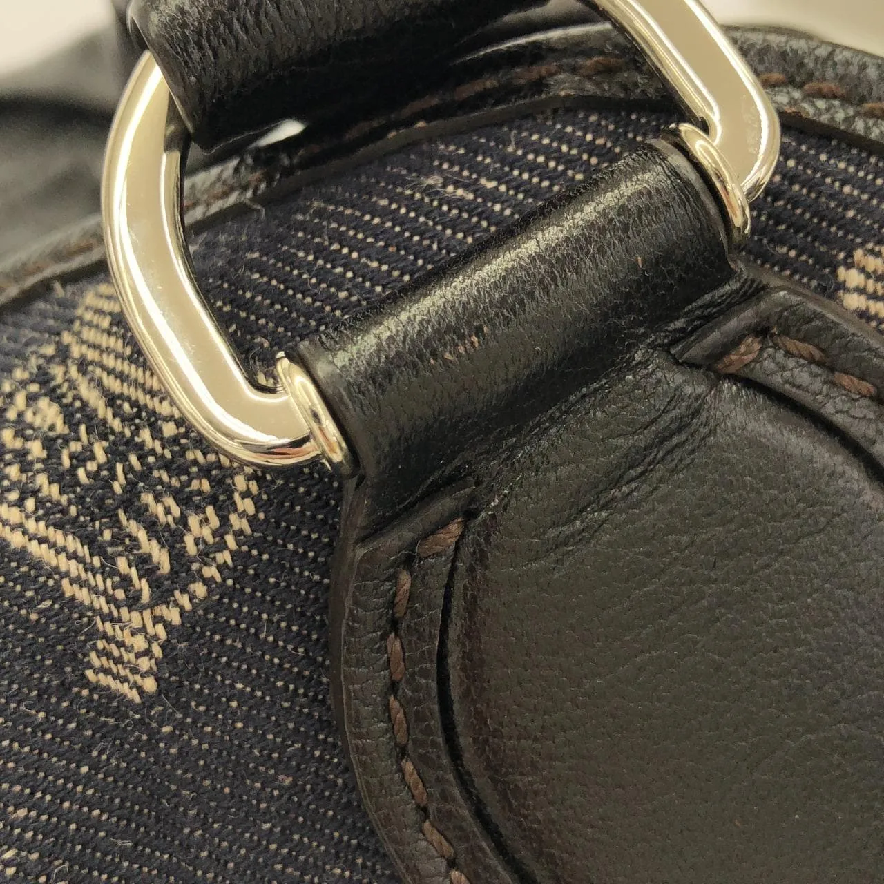 CELINE Shoulder Denim Black Denim - Thumbnail 6