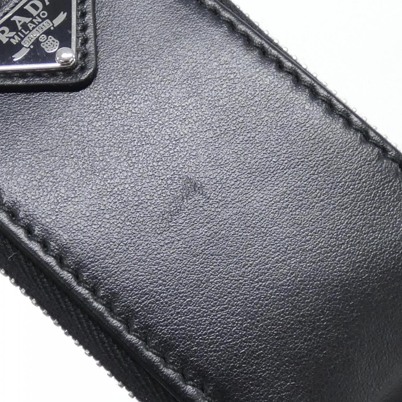 PRADA 1BH197 Shoulder 黑色 中古品A - 縮圖 5