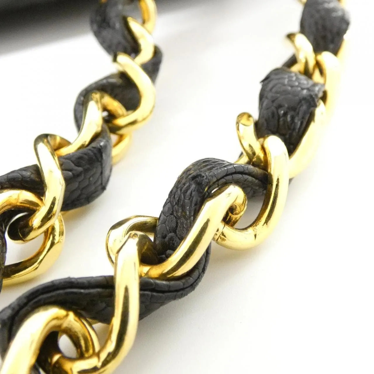 CHANEL Shoulder Grained Calfskin Black Grained Calfskin Rank A - Thumbnail 7