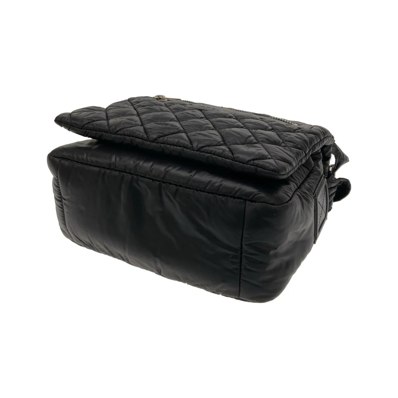 CHANEL 48616 Shoulder Nylon Black Nylon Rank B - Thumbnail 3