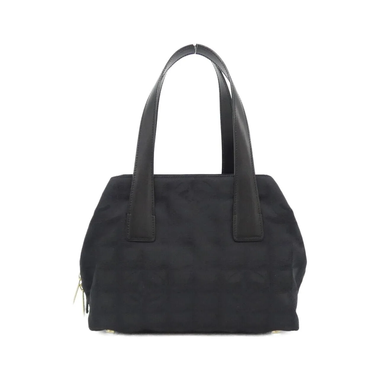 CHANEL 23808 Handbag Nylon Black
