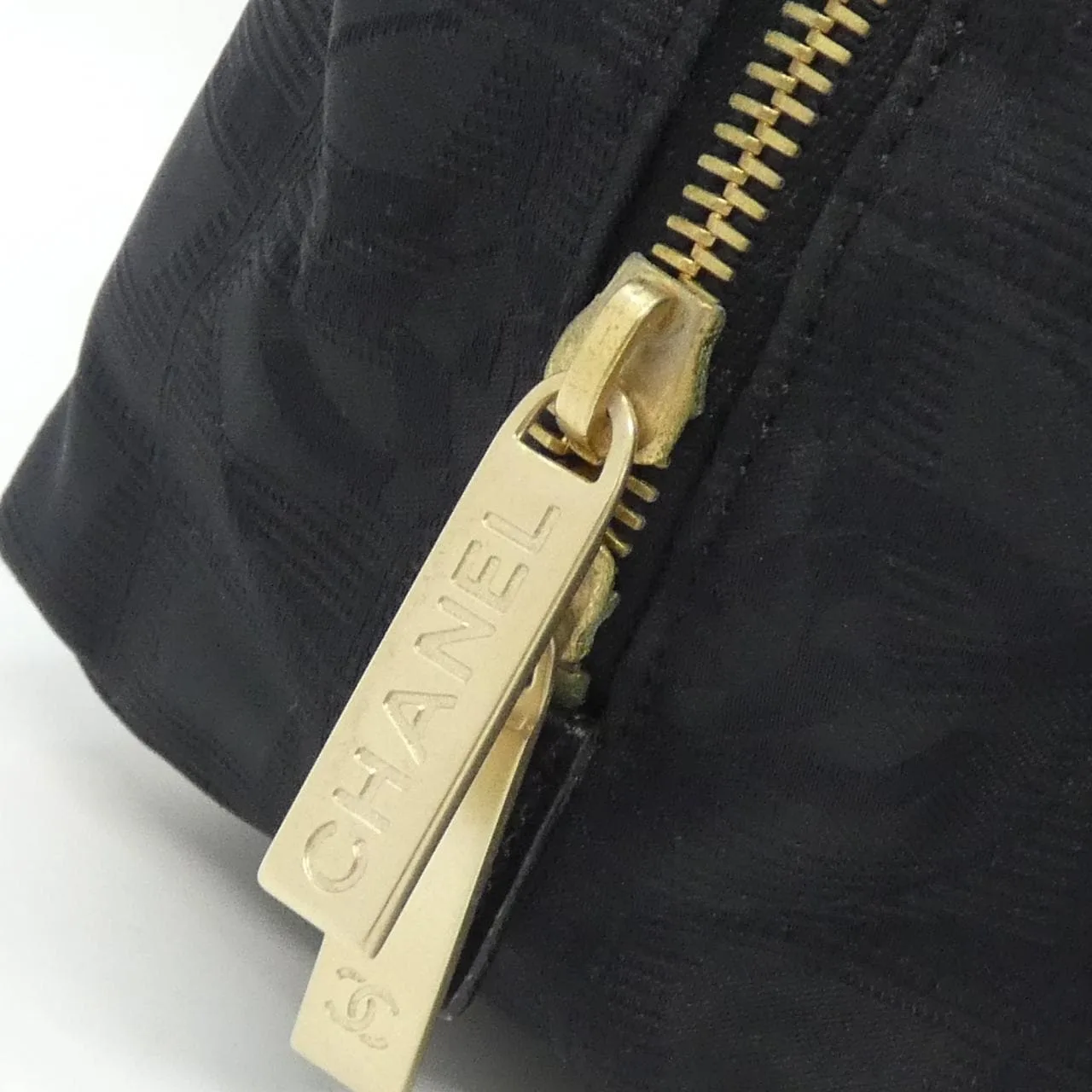 CHANEL 23808 Handbag Nylon Black Nylon Rank A - Thumbnail 3