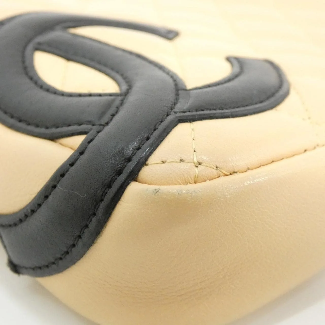 CHANEL Cambon 25175 Shoulder Black Rank A - Thumbnail 3