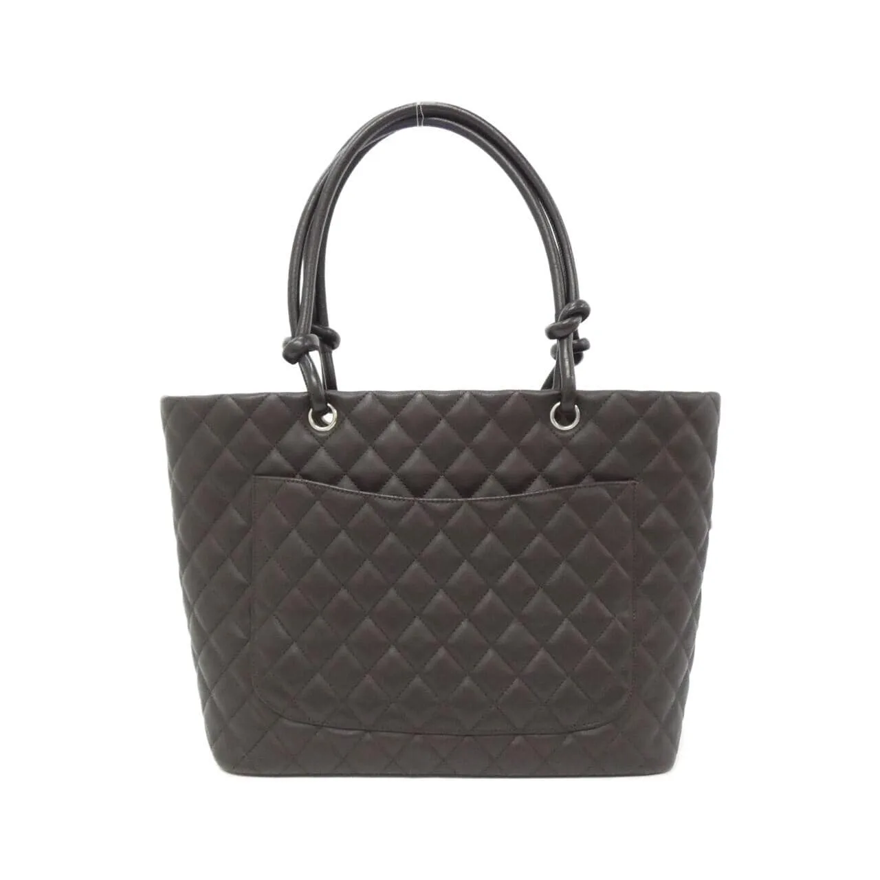 CHANEL Cambon 25169 Handbag Beige Rank A - Thumbnail 2