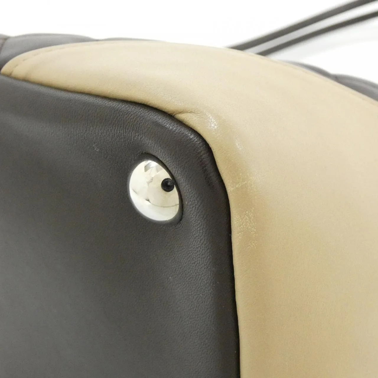 CHANEL Cambon 25169 Handbag Beige Rank A - Thumbnail 3