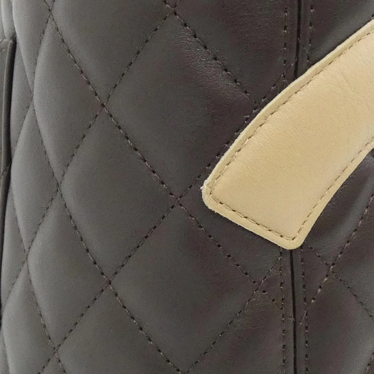 CHANEL Cambon 25169 Handbag Beige Rank A - Thumbnail 5