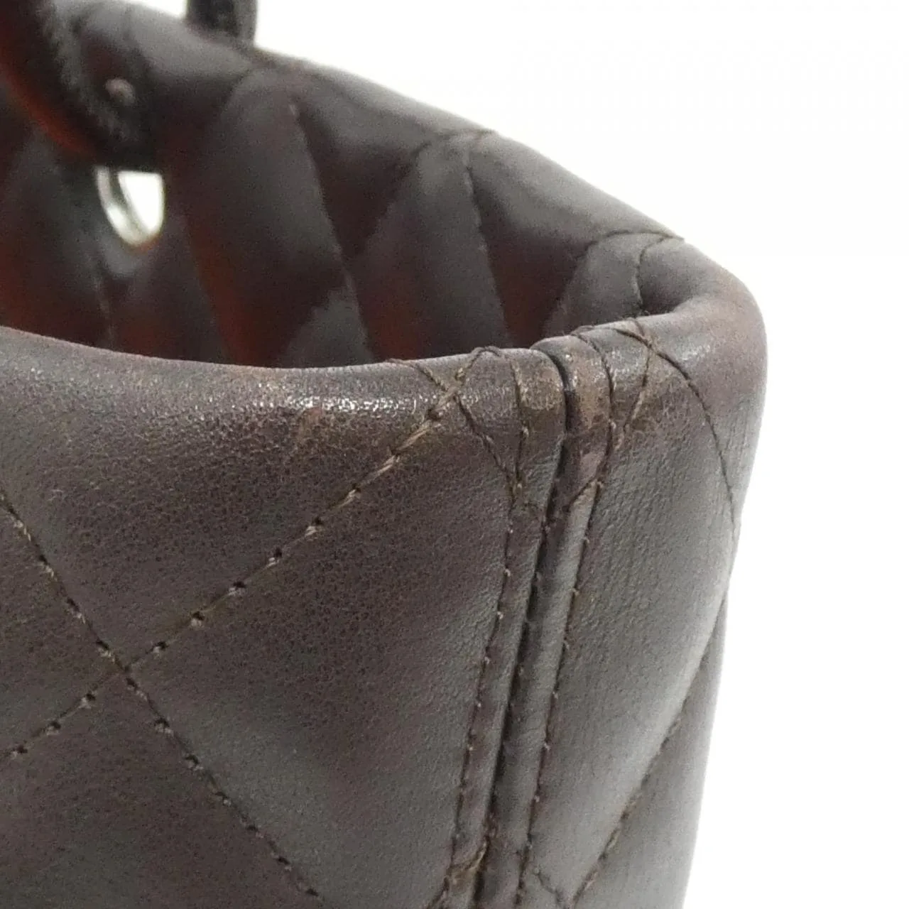 CHANEL Cambon 25169 Handbag Beige Rank A - Thumbnail 7