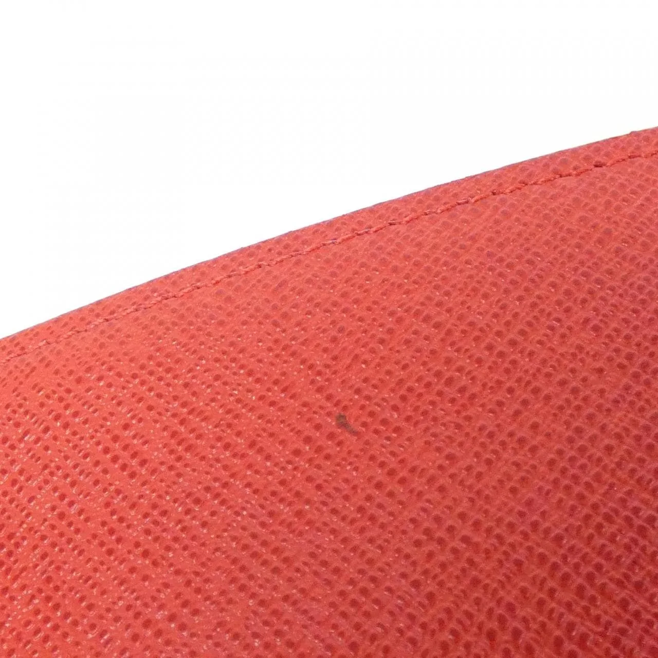 LOUIS VUITTON M60034 Wallet Monogram 紅色 Monogram 中古品A - 縮圖 8