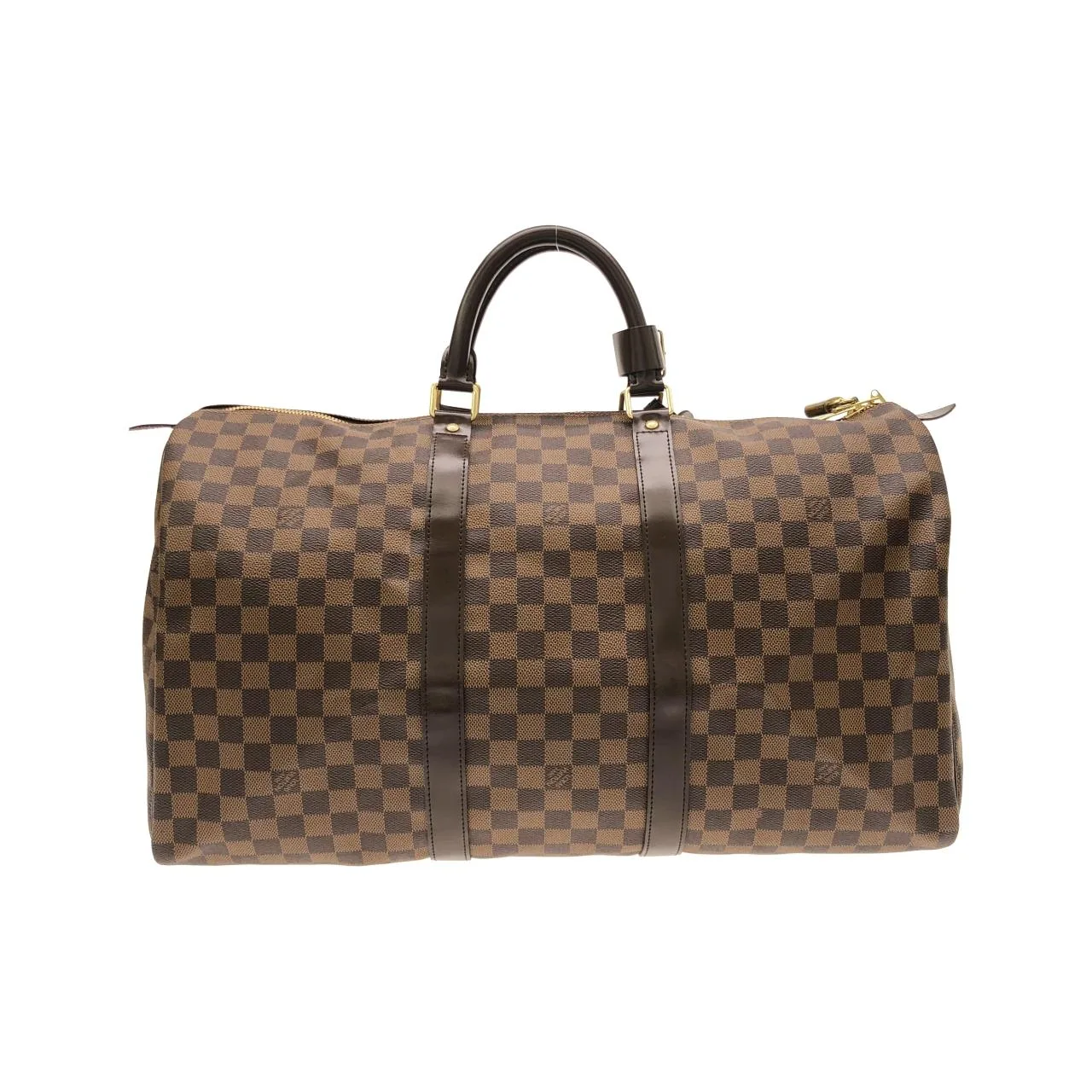 LOUIS VUITTON Keepall N41427 Boston Damier Black Damier - Thumbnail 2