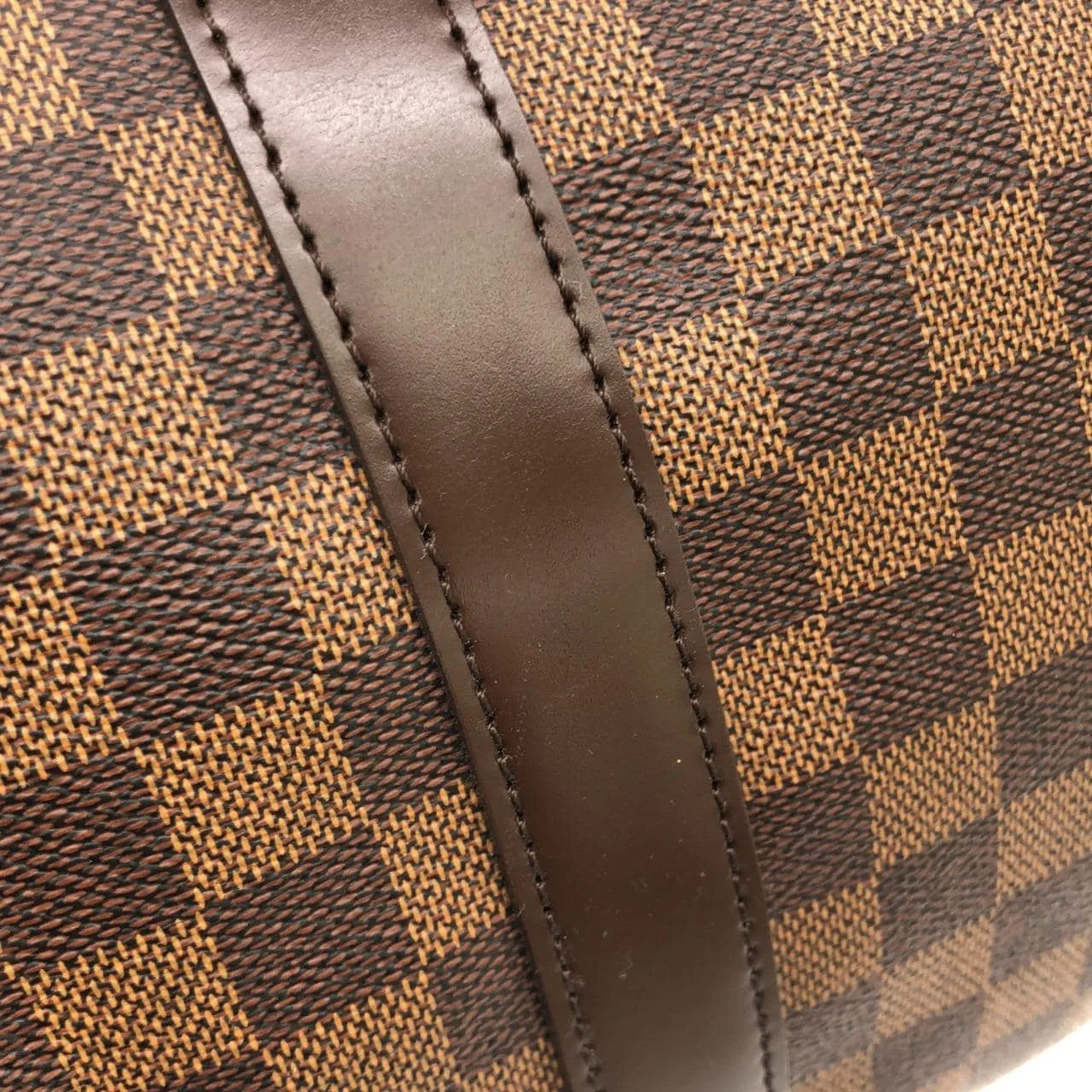 LOUIS VUITTON Keepall N41427 Boston Damier Black Damier - Thumbnail 4