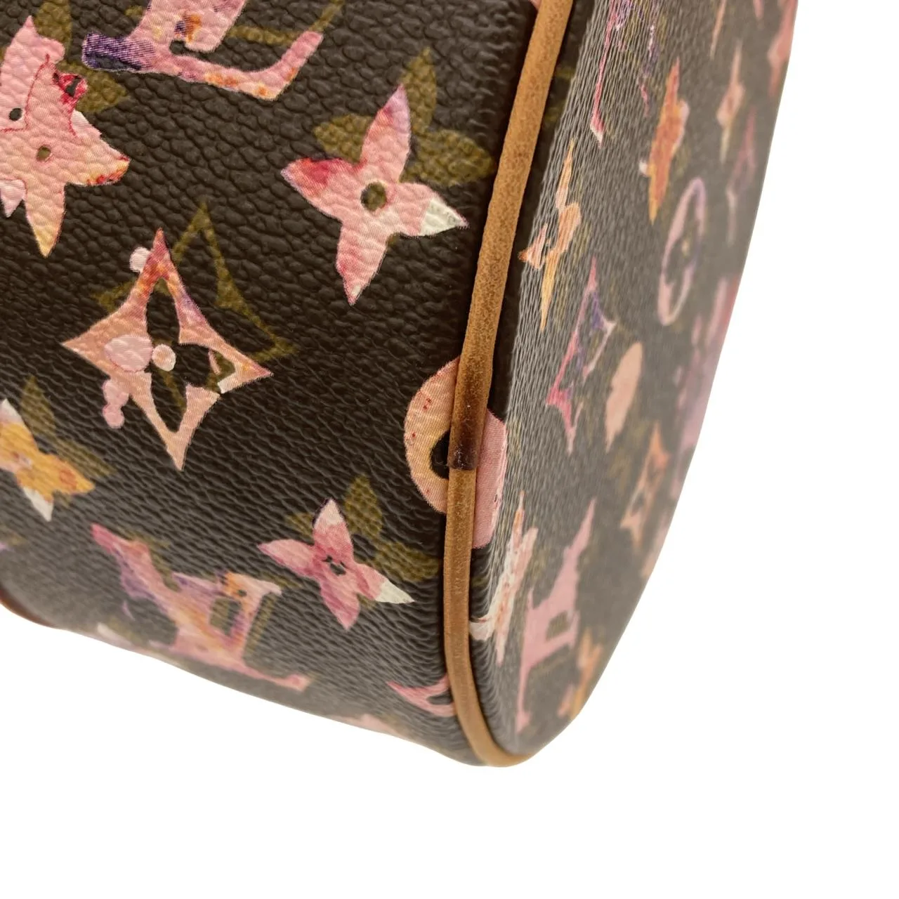 LOUIS VUITTON Papillon M95753 Handbag Monogram 黑色 Monogram 中古品A - 縮圖 2