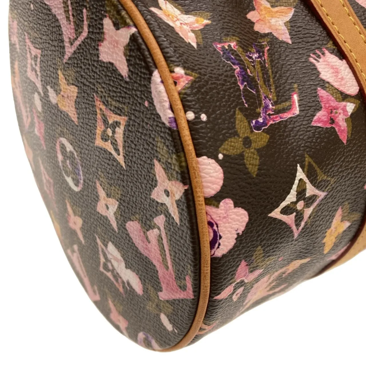 LOUIS VUITTON Papillon M95753 Handbag Monogram 黑色 Monogram 中古品A - 縮圖 3