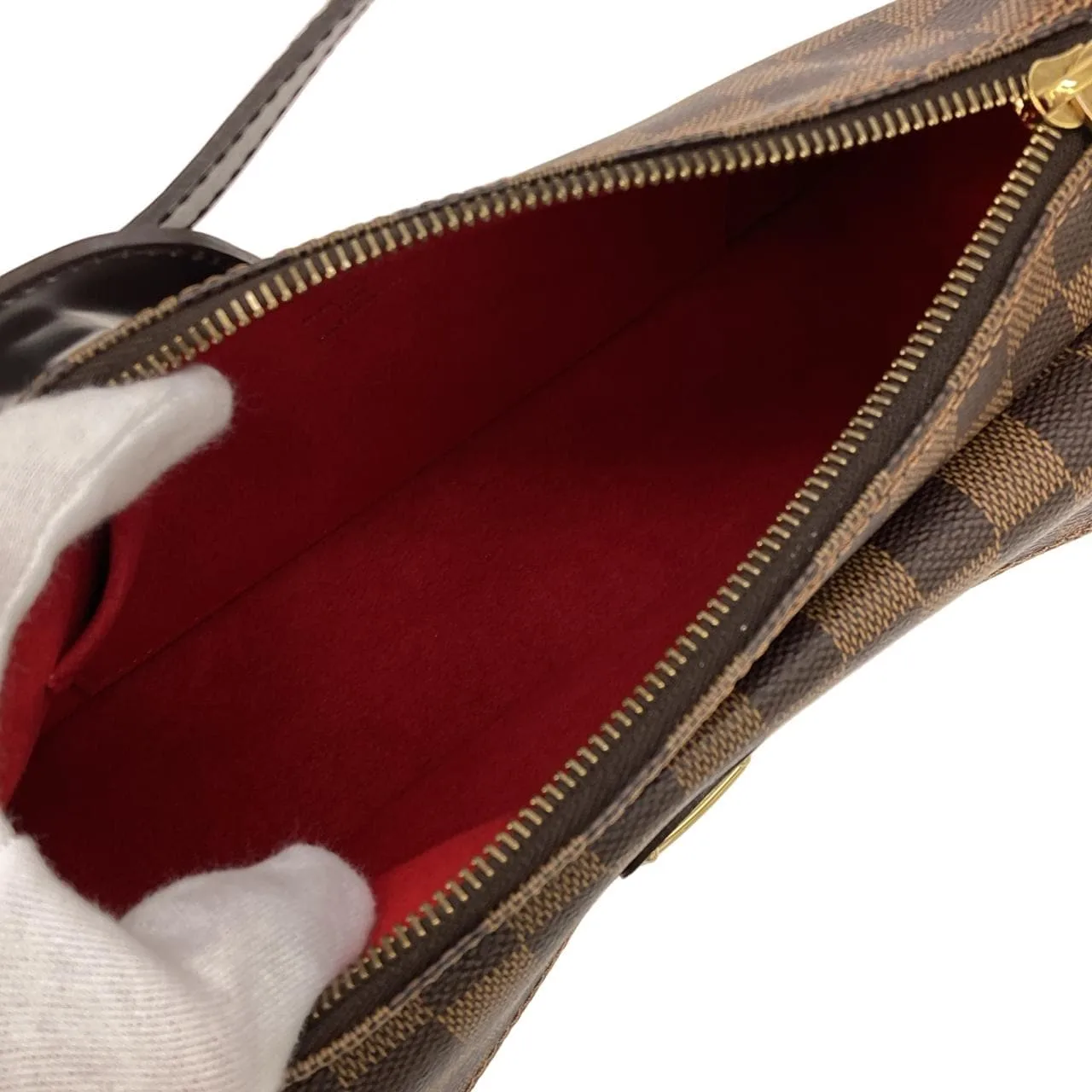 LOUIS VUITTON N60006 Shoulder Damier 黑色 Damier 中古品A - 縮圖 6