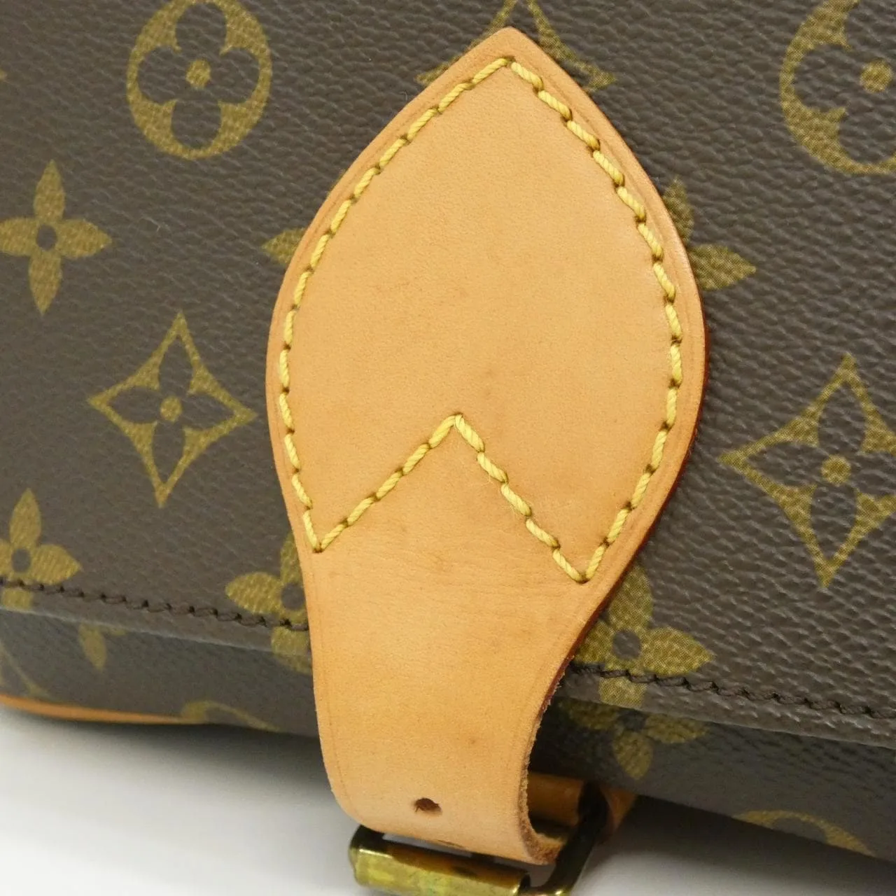 LOUIS VUITTON M51253 Shoulder Monogram 黑色 Monogram 中古品A - 縮圖 4