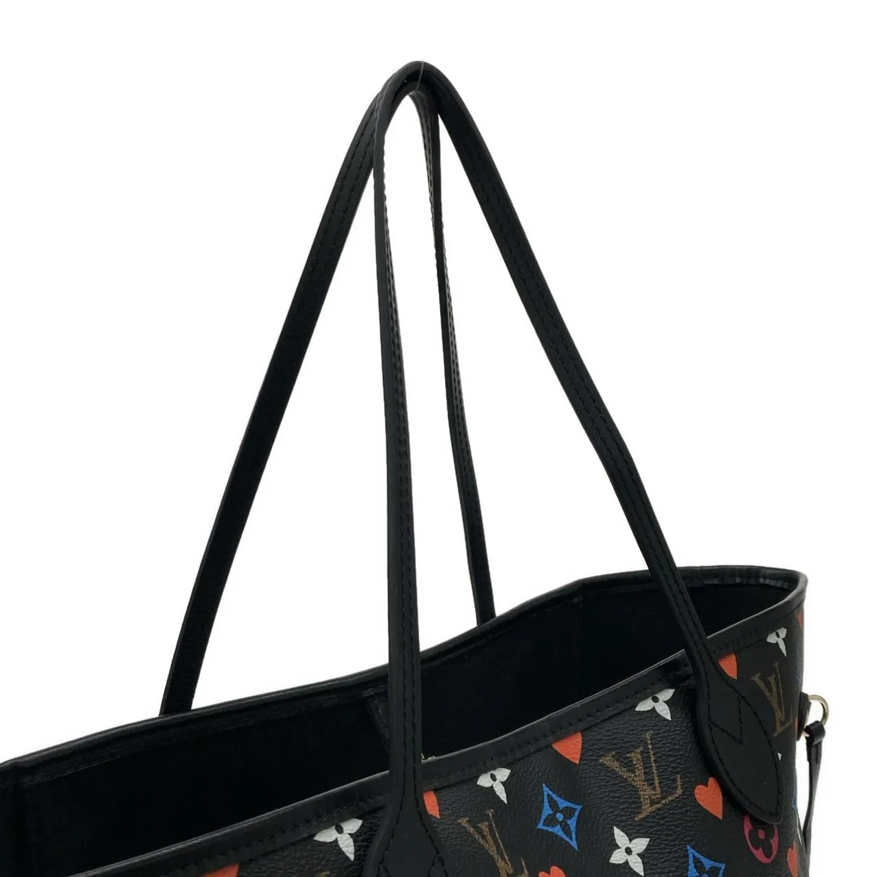 LOUIS VUITTON Neverfull M57483 Tote Monogram Black Monogram - Thumbnail 7