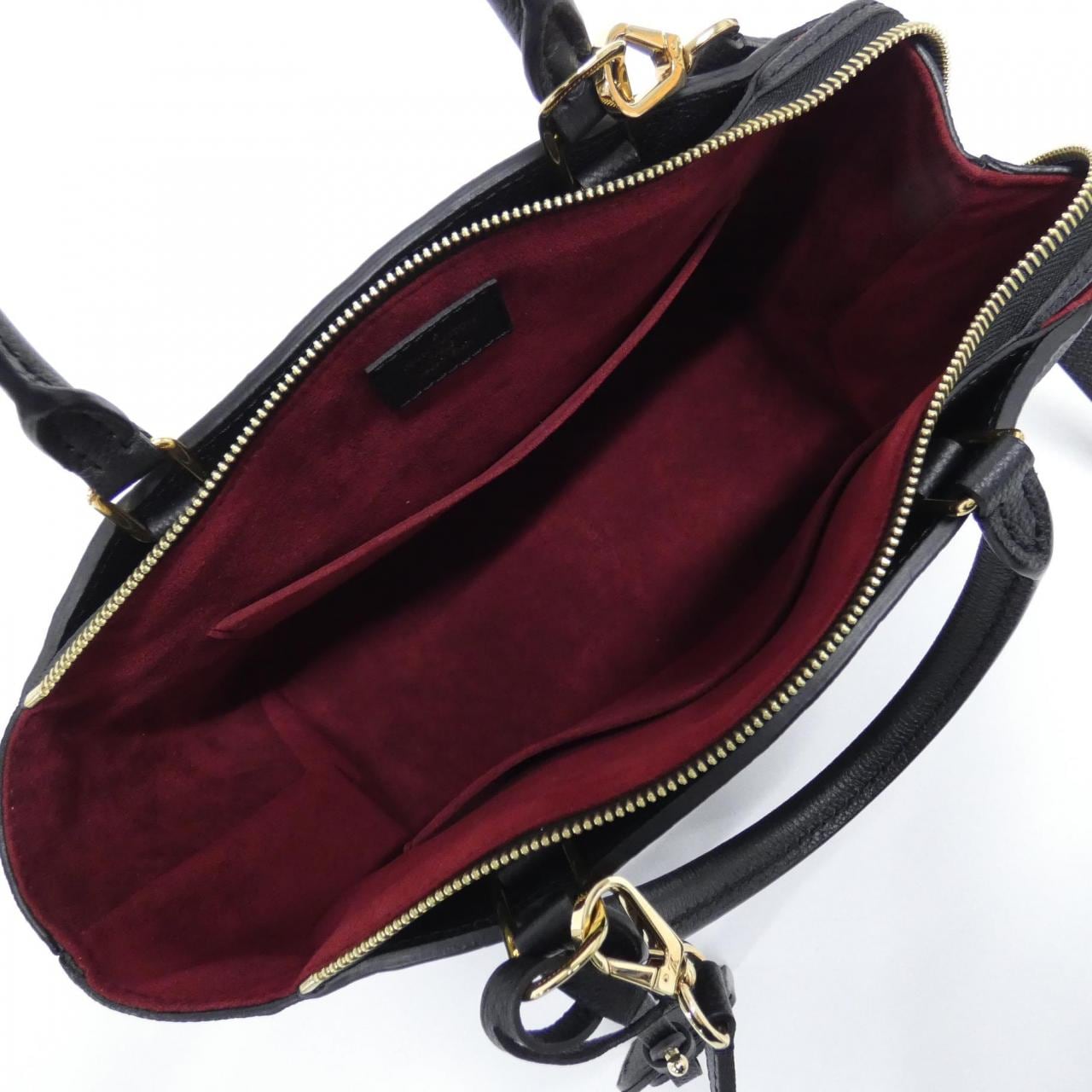 LOUIS VUITTON M58916 Handbag Monogram Black Monogram - Thumbnail 4