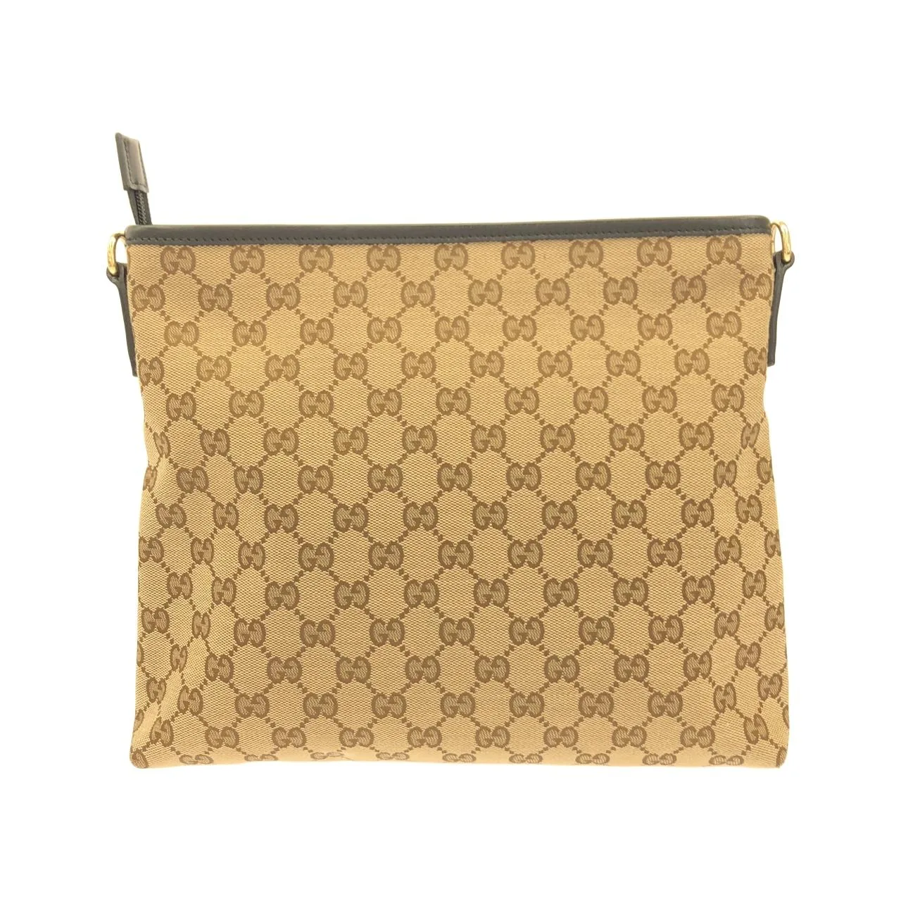 GUCCI 388926 KY9PZ Shoulder Canvas Black Canvas - Thumbnail 2