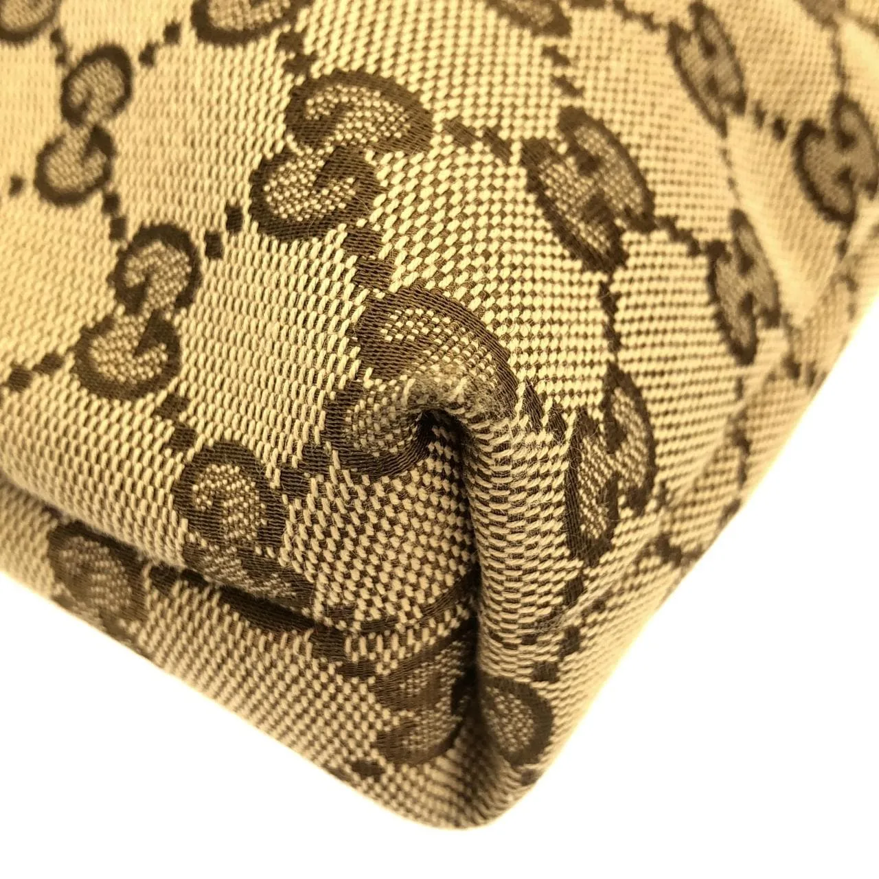 GUCCI 388926 KY9PZ Shoulder Canvas Black Canvas - Thumbnail 3