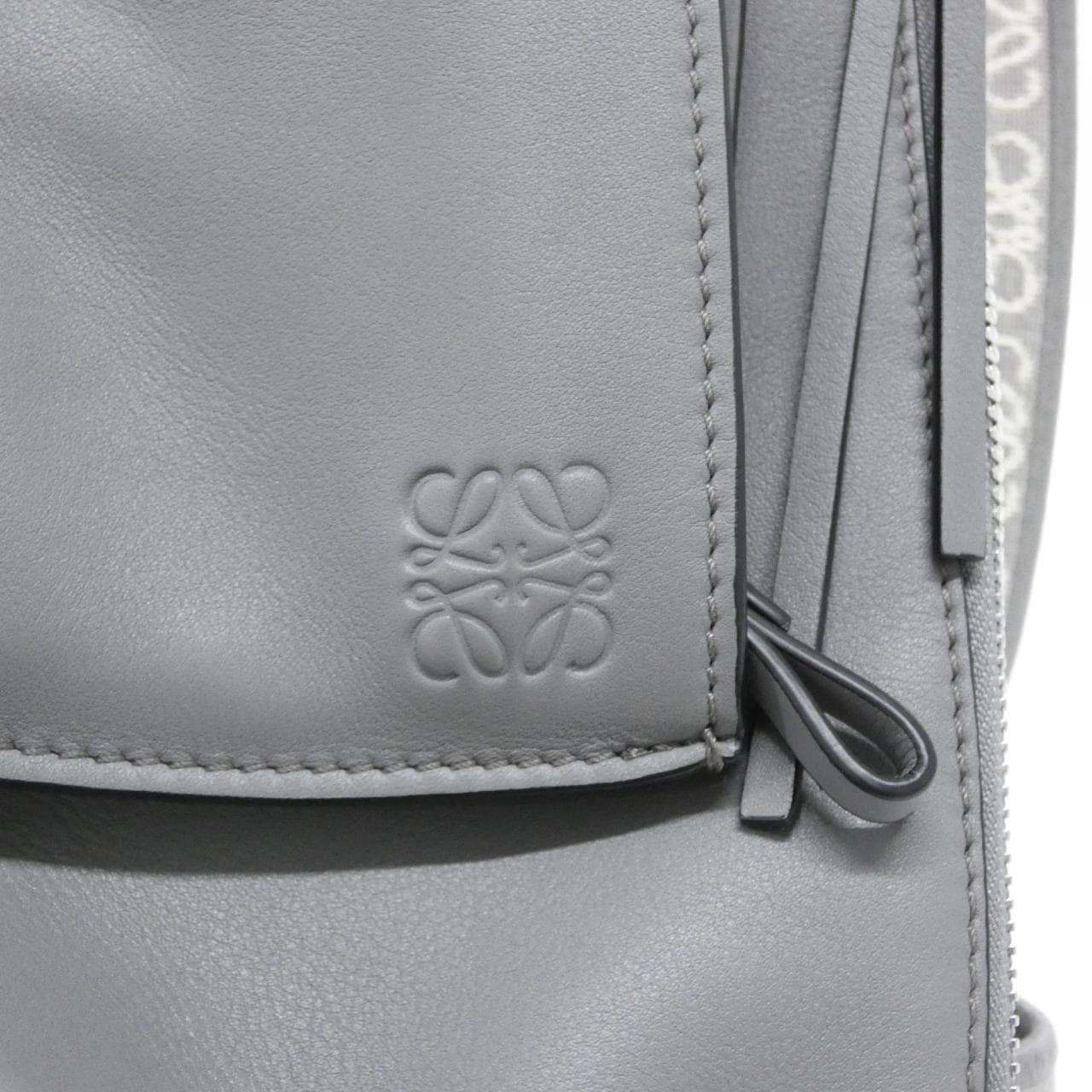 LOEWE Puzzle B511A09X10 Shoulder 黑色 中古品A - 縮圖 5