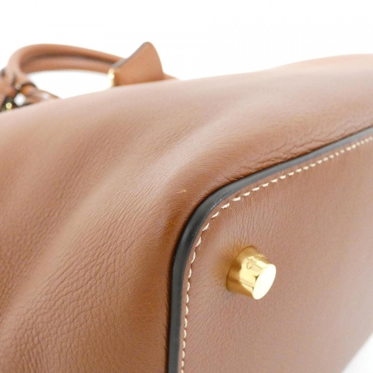 CELINE Triomphe 199873EZJ Handbag 黑色 中古品A - 縮圖 3