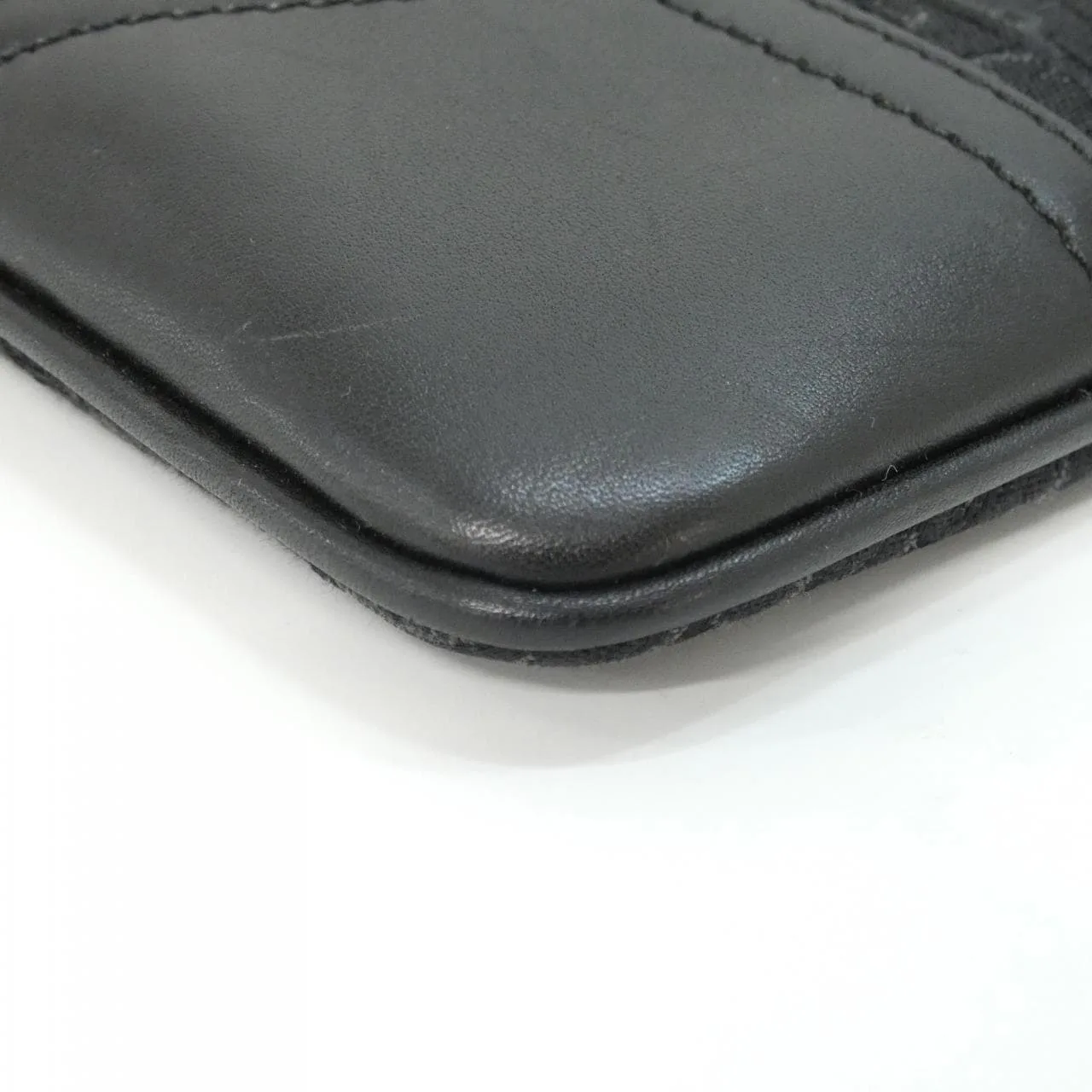 DIOR Shoulder Canvas 黑色 帆布 中古品A - 縮圖 3