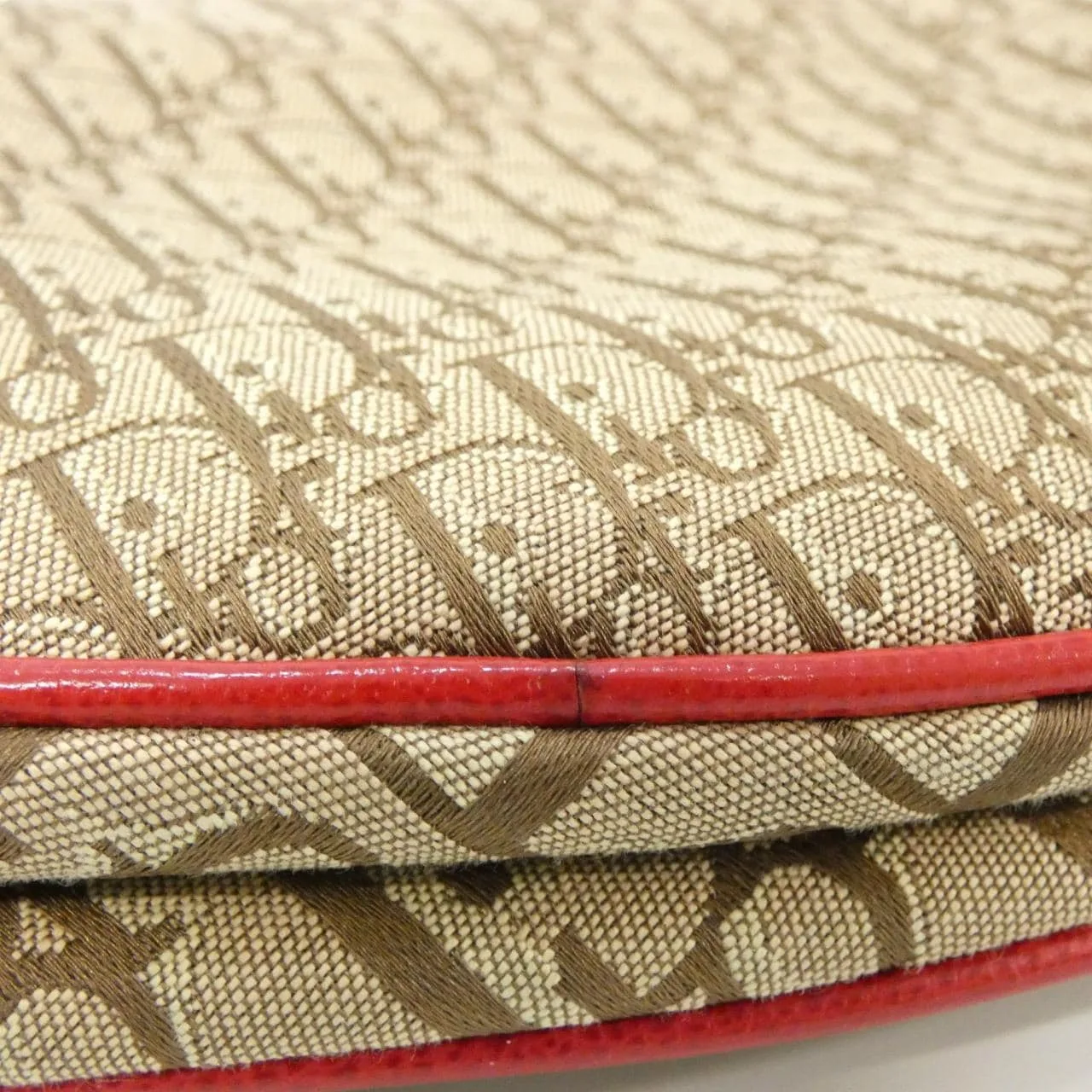 DIOR Shoulder Canvas 米色 帆布 中古品A - 縮圖 3