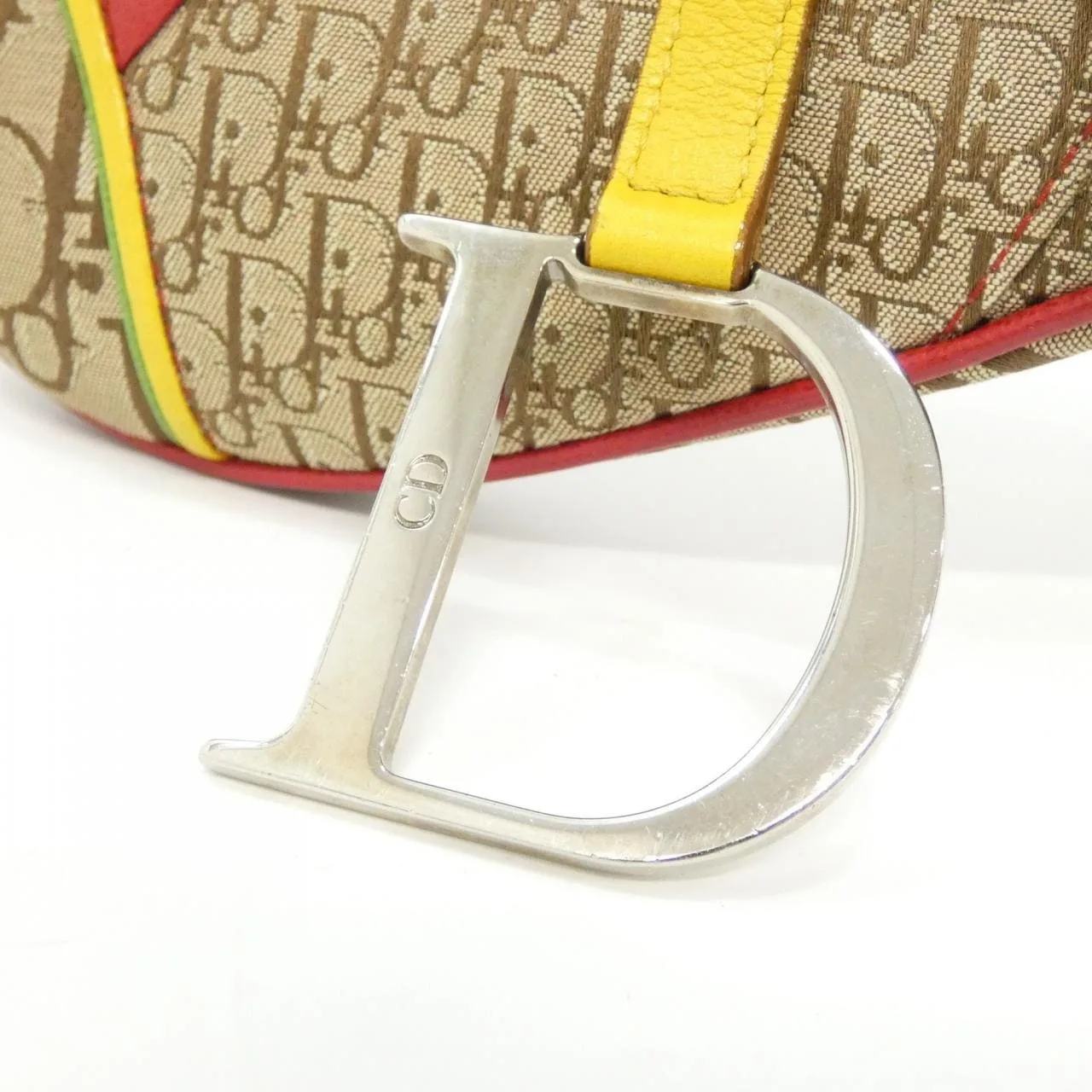 DIOR Shoulder Canvas 米色 帆布 中古品A - 縮圖 4