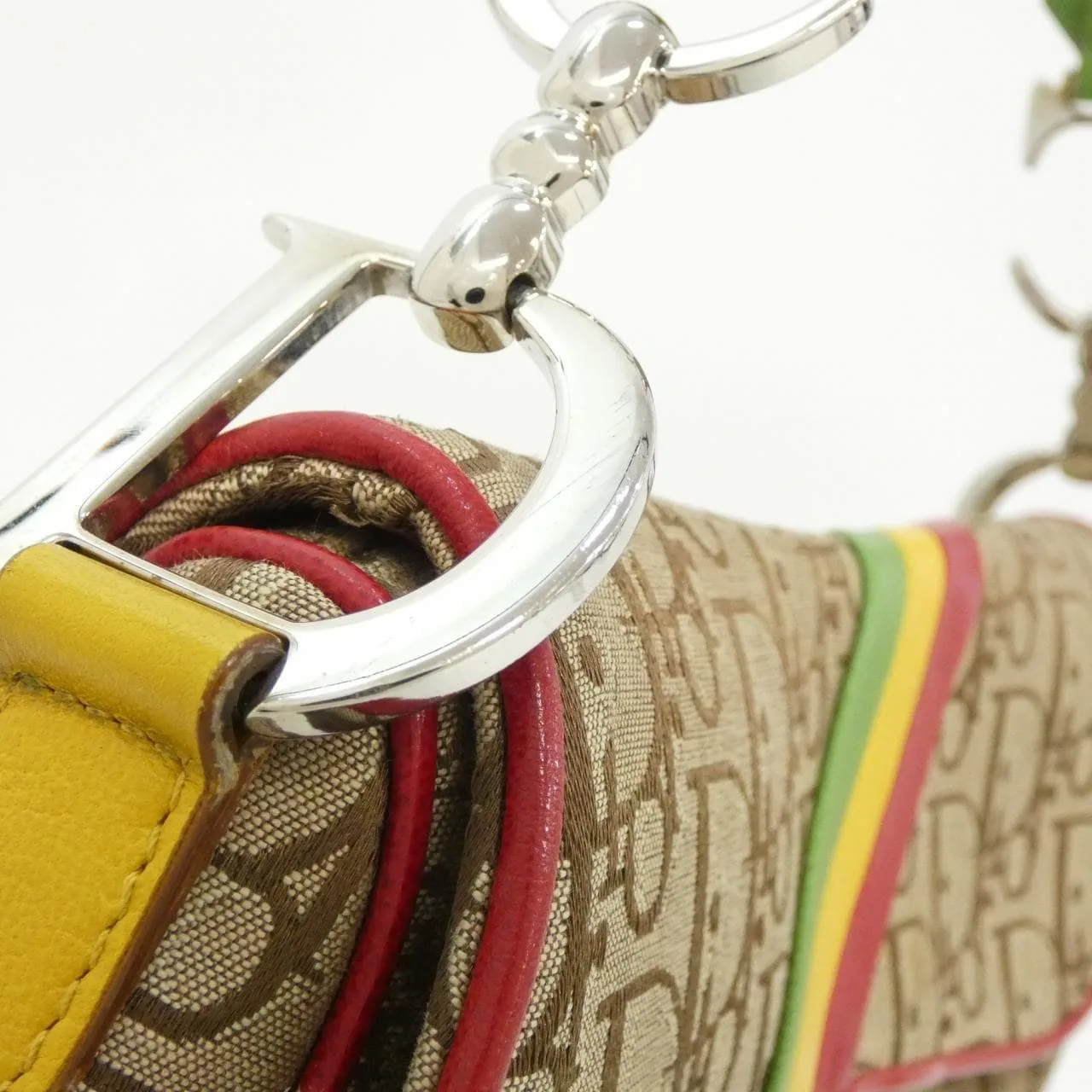 DIOR Shoulder Canvas 米色 帆布 中古品A - 縮圖 8