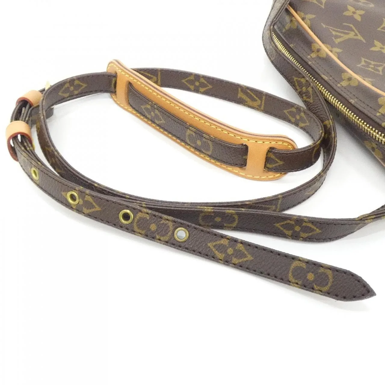 LOUIS VUITTON M51828 Shoulder Monogram 黑色 Monogram 中古品A - 縮圖 4