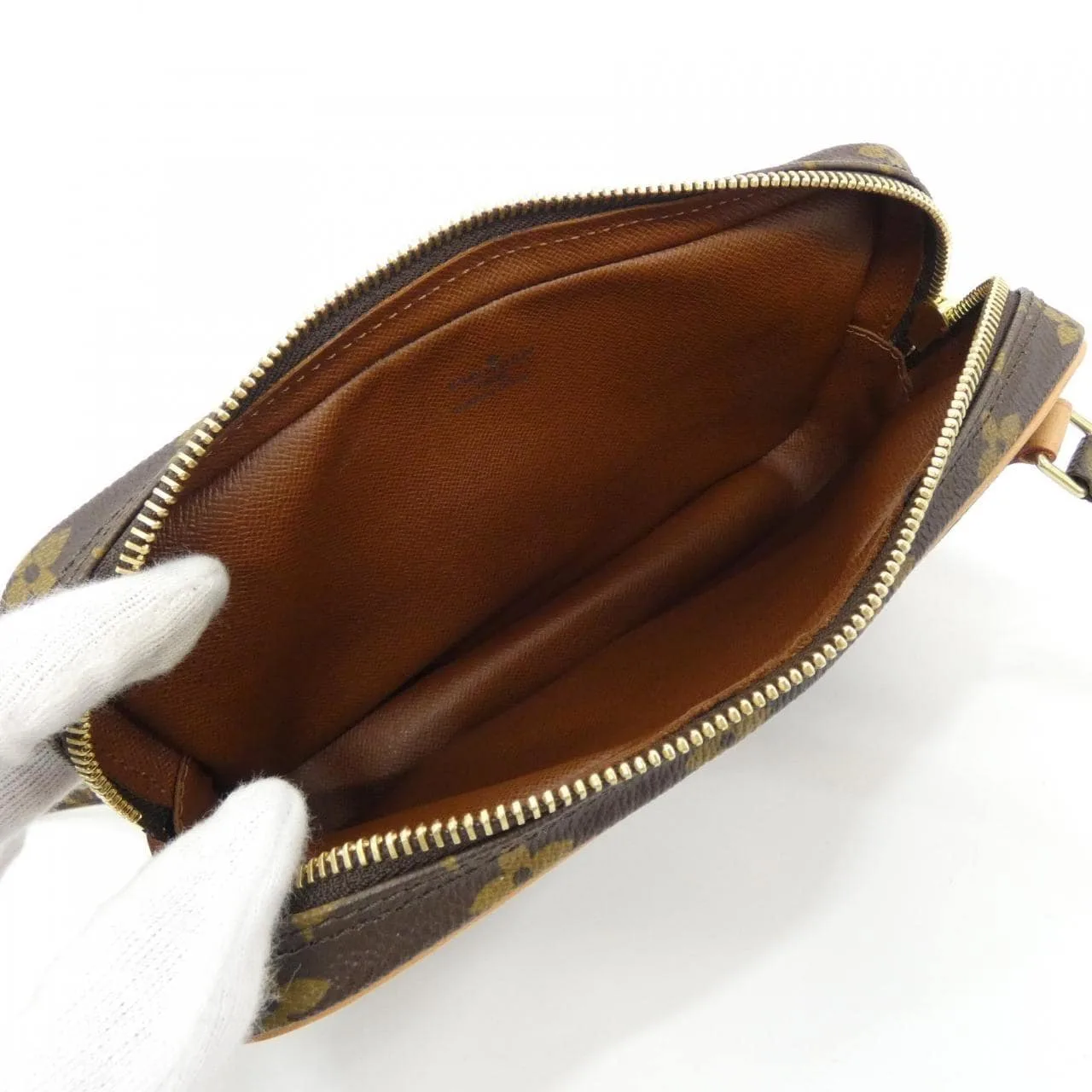 LOUIS VUITTON M51828 Shoulder Monogram 黑色 Monogram 中古品A - 縮圖 5