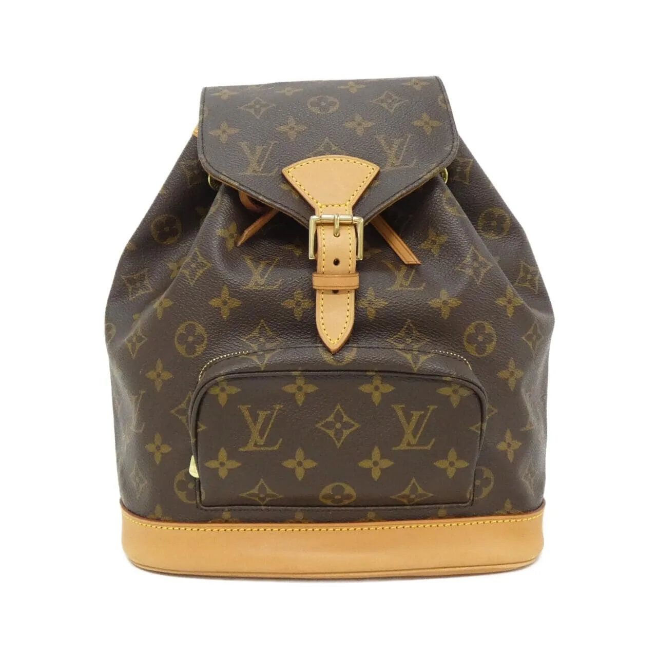 LOUIS VUITTON Montsouris M51136 Backpack Monogram Black