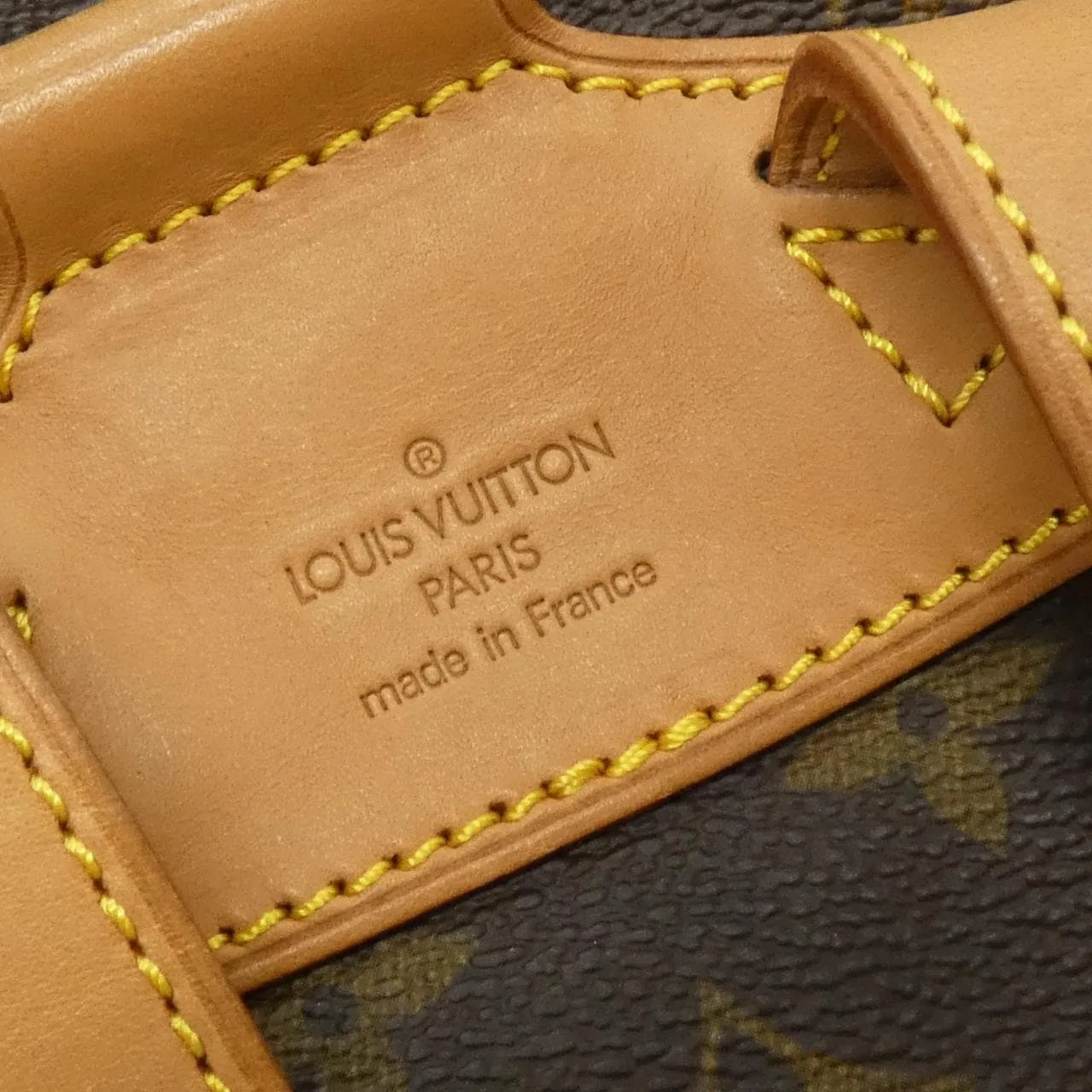 LOUIS VUITTON Montsouris M51136 Backpack Monogram 黑色 Monogram 中古品A - 縮圖 4