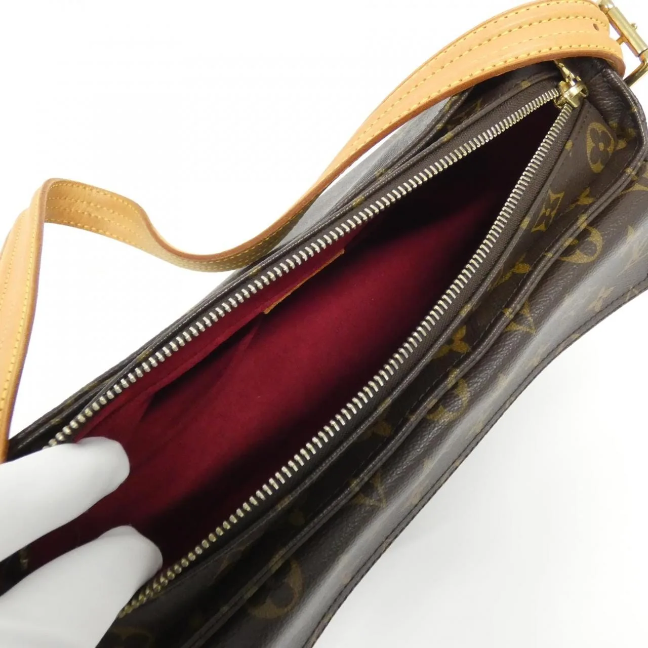 LOUIS VUITTON Viva Cité M51164 Shoulder Monogram Black Monogram Rank A - Thumbnail 7