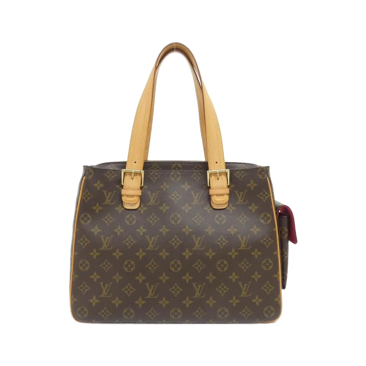 LOUIS VUITTON M51162 Handbag Monogram 黑色 Monogram 中古品A - 縮圖 2